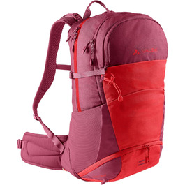 Рюкзак Vaude Wizard 30+4 водовідштовхувальний, трекінговий для жінок і чоловіків, зручна система перенесення, органайзер, колір червоний