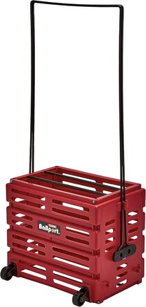 Візок Tourna Bpd-80w Ballport Deluxe з колесами One Size Red/Getaway Solids