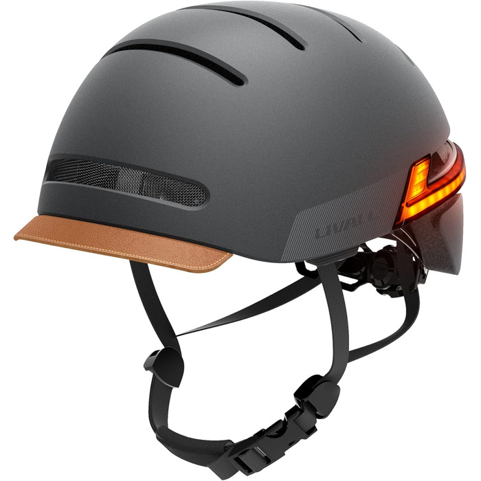 Розумний велосипедний шолом LIVALL BH51M для дорослих з Bluetooth, автоматичним сенсором, LED-підсвіткою, SOS-сигналом, вбудованими мікрофоном і динаміками, знімним візором, для велосипеда, скейтборда, електровелосипеда