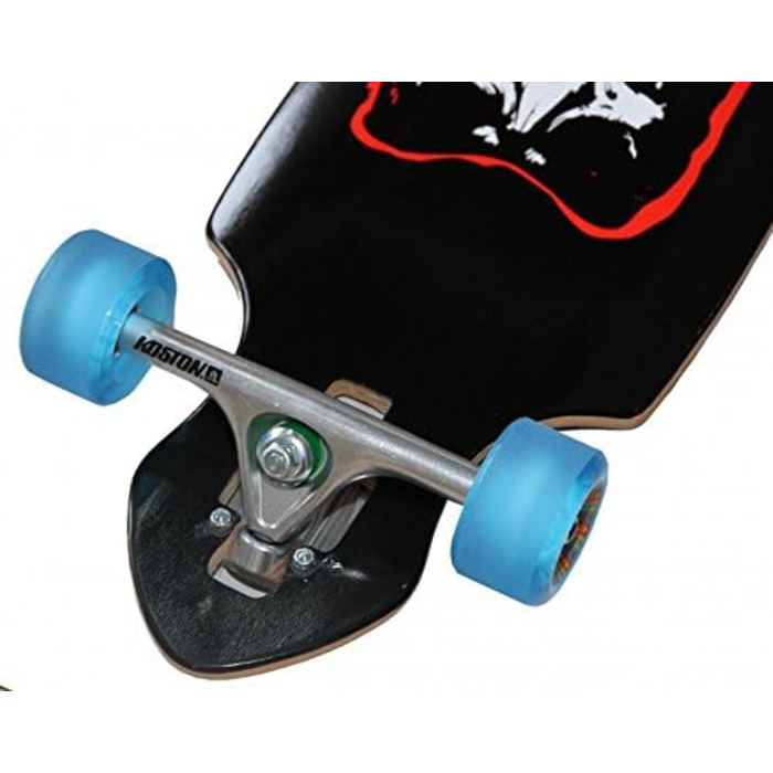 Дюймів Сині колеса - Profi Dropthrough Longboard Drop через Carver, 42.0 x 9.5