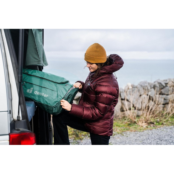 Сумка-баул Deuter Duffel Pro 90 л для дорослих, чорна