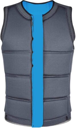 Бренд кайтсерфінгу та віндсерфінгу Front Zip Wake Impact Vest Vest Top - чорний - унісекс жовтий XL