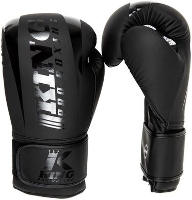 Боксерські рукавички King PRO Boxing Revo 1, чорні, 14 Oz
