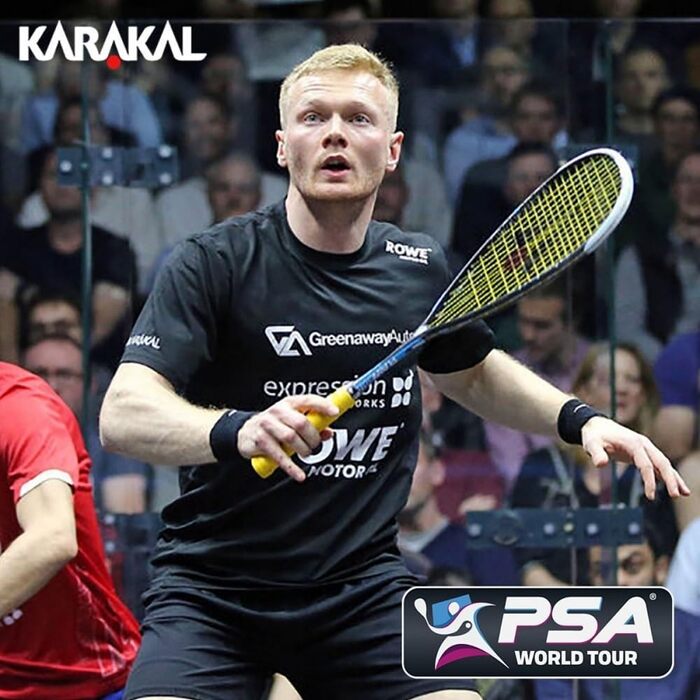 Ракетка для сквошу Karakal Raw PRO 2.0 Signature Joel Makin