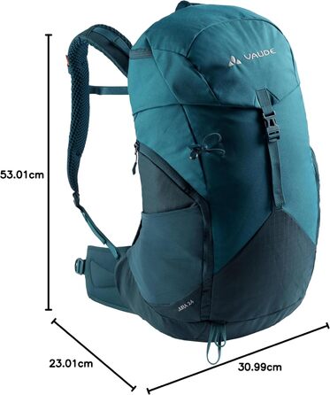 Рюкзак VAUDE Jura 24 універсальний, 24 л, для туризму, чорний