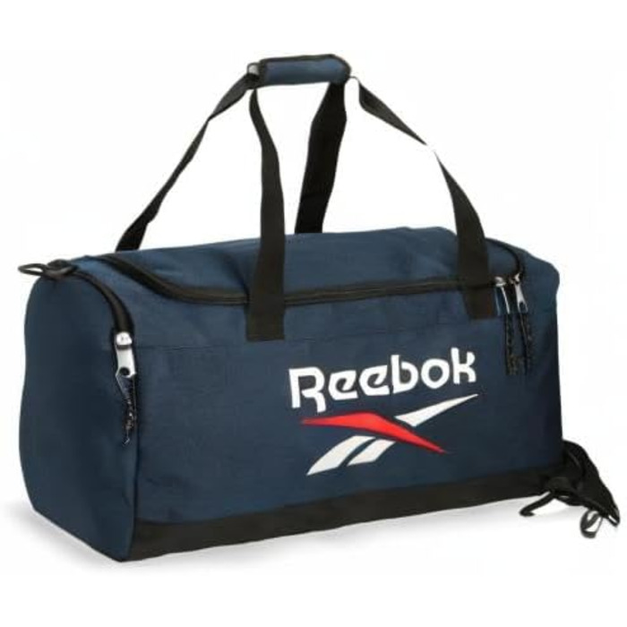 Рюкзак Reebok Boston шкільний, червоний, 31x44x15 см, поліестер, 20,5 л, два відділення