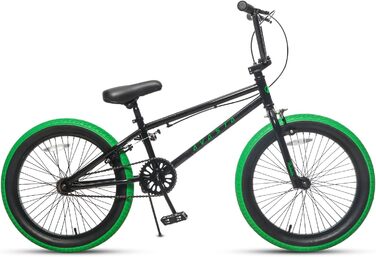 Велосипед AVASTA Freestyle BMX Black & Green 20'' від 5 років