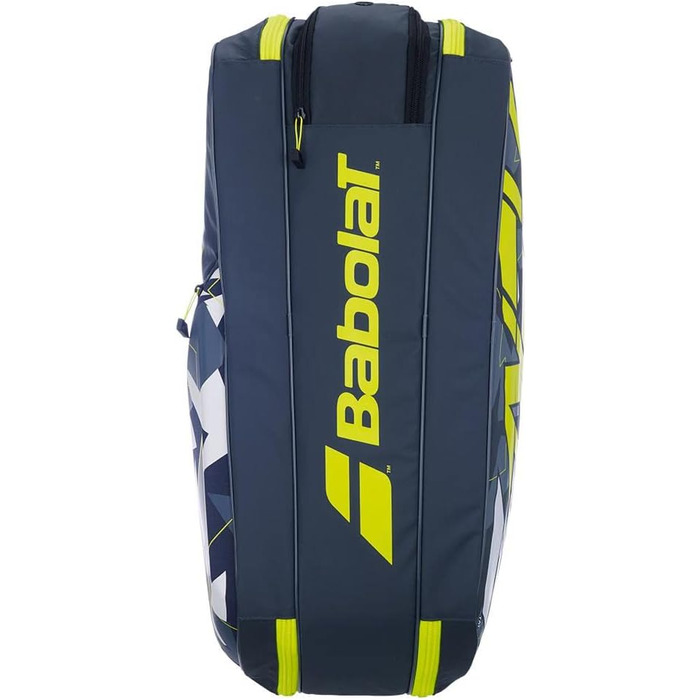 Тенісна сумка Babolat RHX6 Pure Aero сіра/жовта/біла для ракеток