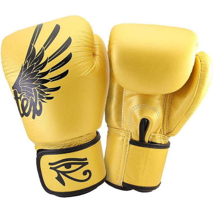 Рукавички Fairtex Муай Тай Falcon Gold BGV1 8-16, 510г