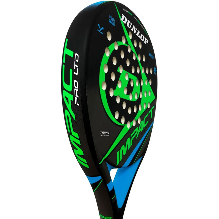 Унісекс Adult Impact X-Treme Pro Ltd Шорсткий (зелений). Ракетка Padel, зелена, звичайна