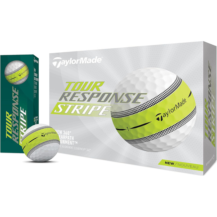 М'яч для гольфу TaylorMade Tour Response Stripe '23