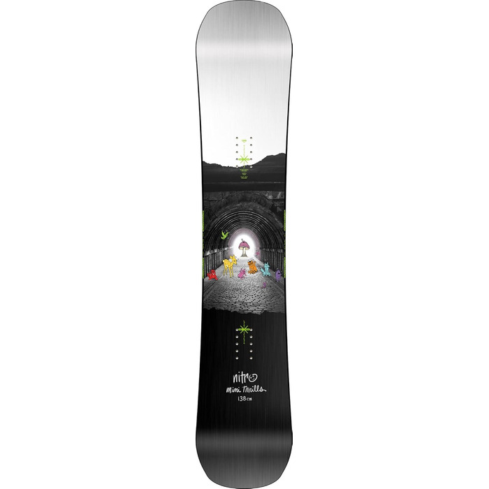 Сноуборди Молодіжні Міні Гострі відчуття 23 All Mountain Urban Freestyle Twin Board 138 Multicolor