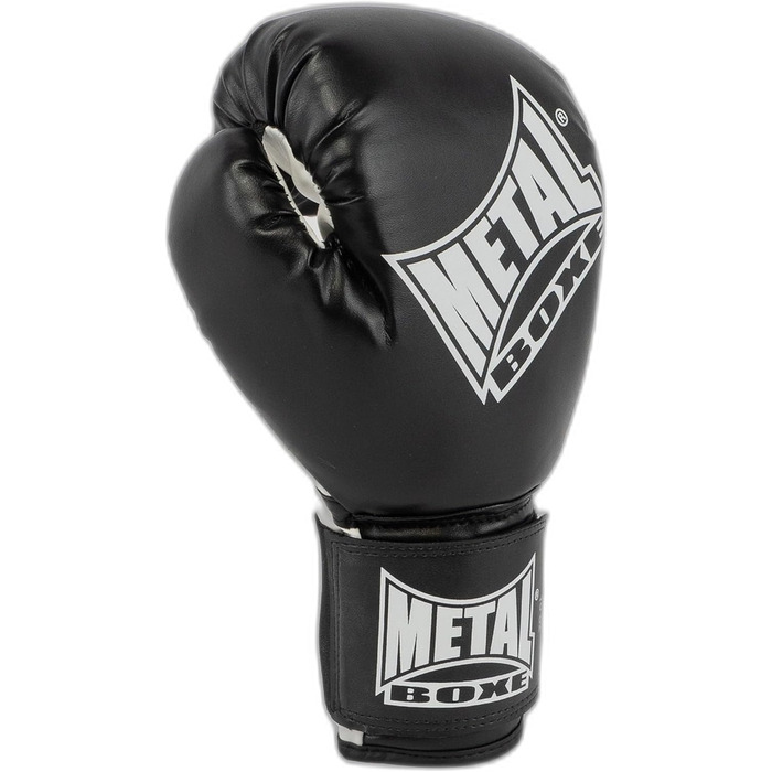 Боксерські рукавички Metal Boxe, шкіряні, для тренувань