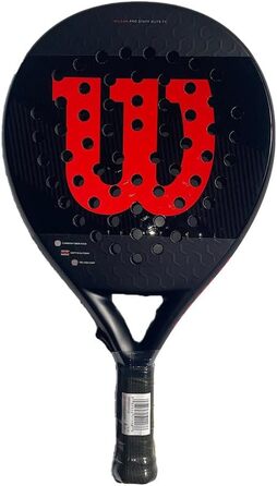 Ракетка Wilson Pro Staff Elite TX Padel, чорна, розмір 2 EU