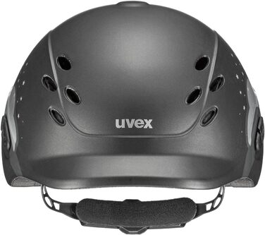 Дитячий унісекс шолом для верхової їзди uvex onyxx Friends II, рожевий матовий