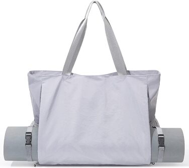 Сумка для йоги, BOCMOEO Yoga Tote Bags і Tote Bags для жінок, водонепроникний килимок для йоги, сумка-шопер, сумка через плече, для подорожей, пляжного та щоденного використання