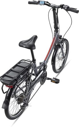 Велосипед складаний TELEFUNKEN E-Bike, Shimano, 250 Вт, 36 В, LED, 20