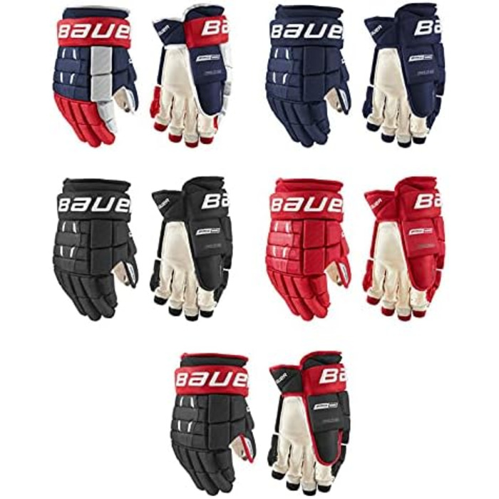 Рукавички хокейні Bauer S21 PRO Series Intermediate BLACK13