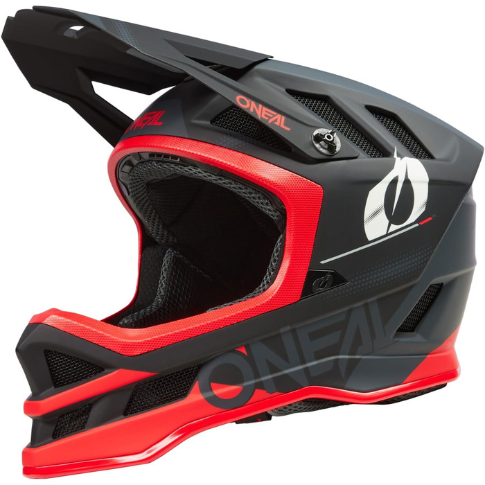Шолом для гірського велосипеда O'NEAL Blade Polyacrylite, MTB, даунхіл, ABS корпус, вентиляція, Dri-Lex, для дорослих, бірюзово-жовтий, розмір S