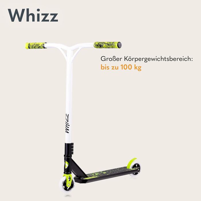 Самокат ioneo Унісекс o-whizz, розмір L, Лайм