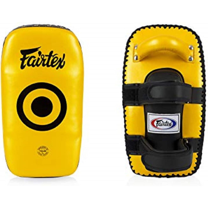 Колоди Fairtex KPLC5 вигнуті для тайського боксу для нанесення ударів, блокування| Легкі та амортизаційні боксерські рукавиці | Додаткова підкладка для спарингу в кікбоксингу