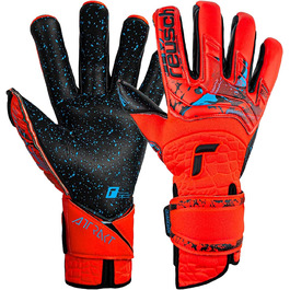 Воротарські рукавички Reusch Attrakt Fusion Guardian Adaptiveflex для дорослих, унісекс, з відмінним зчепленням та внутрішнім швом
