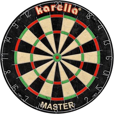 Майстер-набір Karella Dartboard турнірна дошка, 2 набори дротиків