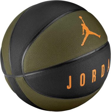 Унісекс Дорослі Jordan Ultimate 8p Баскетбольний м'яч One size оливково-чорно-помаранчевий