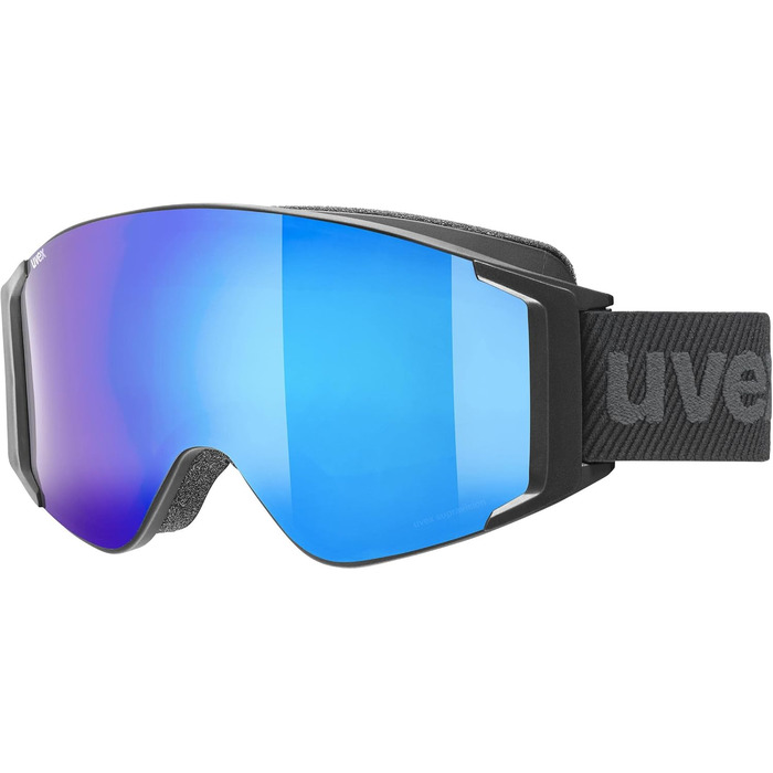 Окуляри для лижного спорту uvex Unisex G.gl 3000 To (Упаковка з ук) чорний килимок/blue-LaserGold Lite Один розмір одномісний