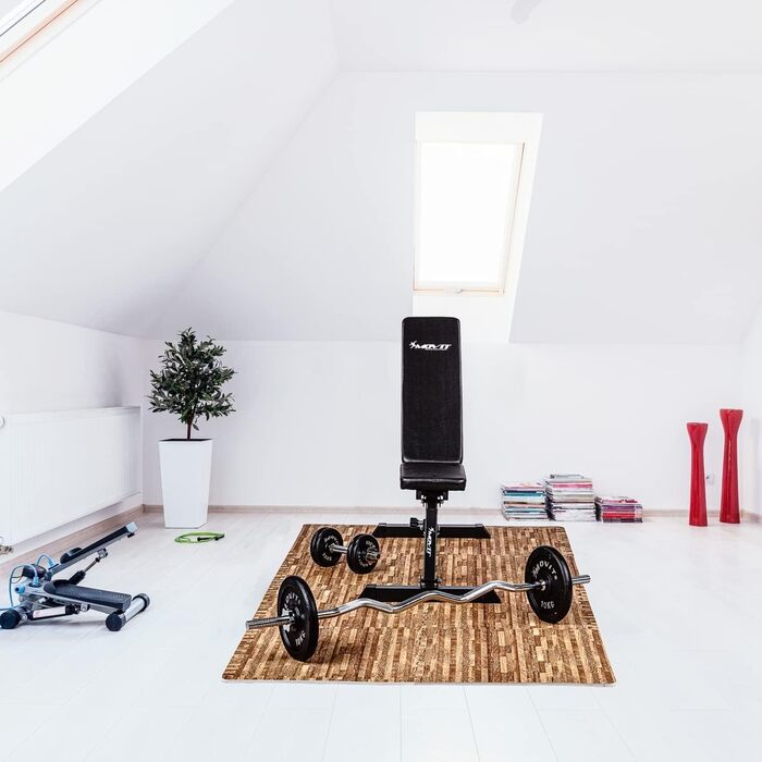 Підлогові захисні мати MOVIT, 3 м², 8 пазлів 60x60x1,2 см, з 16 краями, для тренувань, підкладка, 11 кольорів