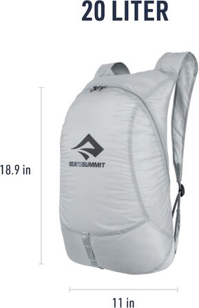 Sea to Summit Ultra-Sil рюкзак для подорожей, водовідштовхувальний, ультралегкий, Cordura 30D, компактний, двостороння блискавка