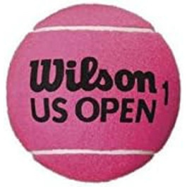 Тенісний м'яч Wilson US Open 5 Mini Jumbo, рожевий, 12 см