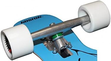 Через Komplettboard Cruiser Clash 41.0 x 9.5 дюймів - Profi Dropthrough Longboard Drop Thru Carver