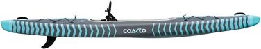 Надувний каяк COASTO CAPITOLE для туризму та пригод, водний спорт, каное