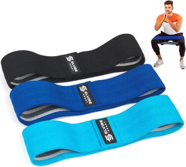 Фітнес-гумки ELVIRE SPORT 3-Pack - гумки для стегон і ніг