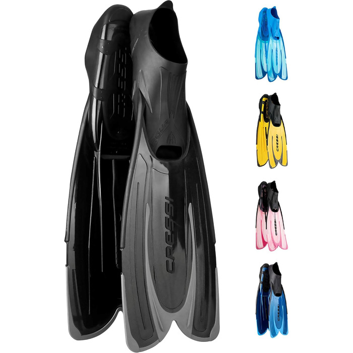 Безкаркасна маска Snorkel Dry Combo Set & Agua - ласти унісекс преміум класу саморегулюючі для дайвінгу, фрідайвінгу, снорклінгу та плавання, чорний (чорний/сріблястий), 41/42, 1 Dry Combo -