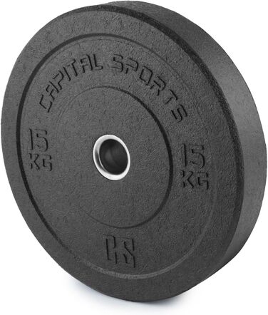 Бамперні пластини CAPITAL SPORTS Renit, алюміній, гума, 2x5-25 кг