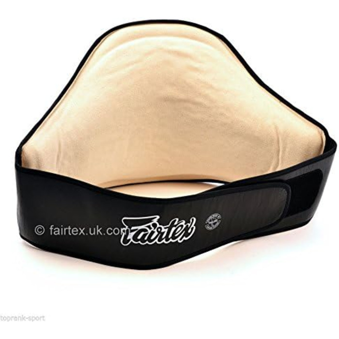 Щиток для живота Fairtex Pro BPV1, шкіряний, Муай Тай.