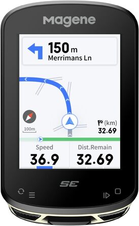 Велокомп'ютер Magene C506SE, кольоровий дисплей 2.4', GPS, WiFi, Bluetooth