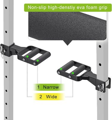 Насадка Kipika Muti-Grip для стійки 5,1x5,1 см, аксесуари для фітнесу