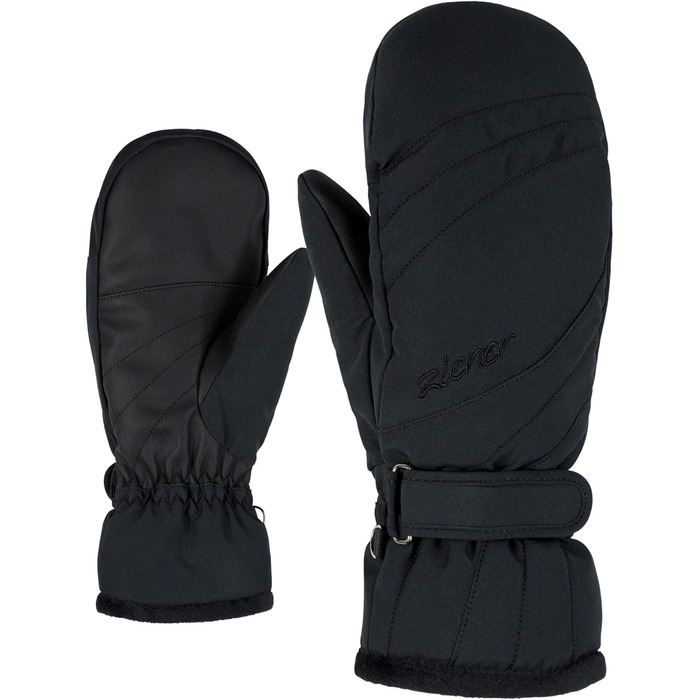 Лижні рукавички Ziener Women's Kilenis Pr Mitten Lady Glove/зимові види спорту ( в упаковці) 7.5 чорний