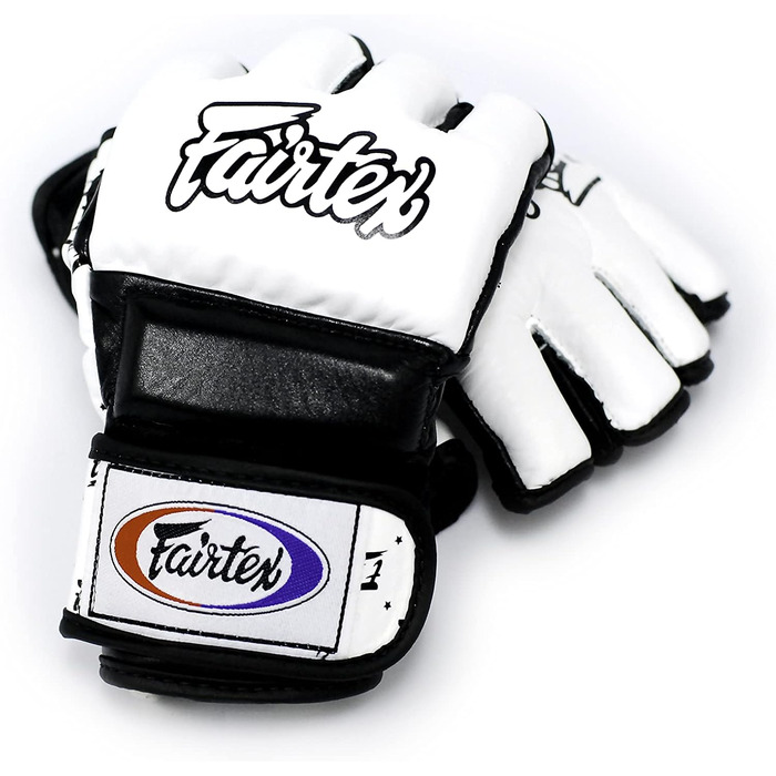 Спаринги Fairtex MMA (FGV17) білий/чорний, XL