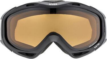 Гірськолижні окуляри Uvex Unisex G.gl 300 Pola (один розмір, чорний килимок)