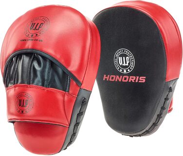 Боксерські накладки Focus Mitts DX Lenta PU червоні, 2