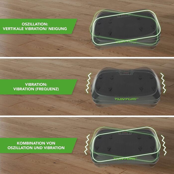Вібраційна платформа Tunturi Cardio Fit V10/V20 для фітнесу та схуднення