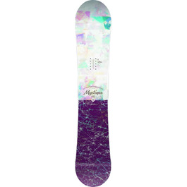 Багатокольоровий 142 см, 20 Forgiving Girls All-Mountain Snowboard Gullwing Directional Twin Board