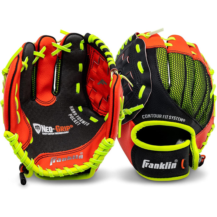 Рукавичка Franklin Sports Teeball Youth Neo-Grip 22,9 см червона