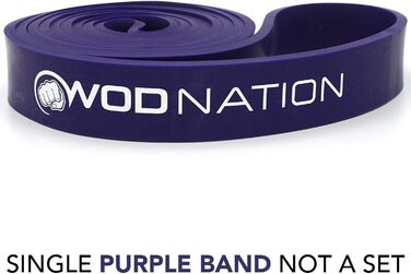 Еластична стрічка для підтягувань WOD Nation 41 дюймів – петля для підтягувань, фітнесу, кросфіту, розтяжки та мобільності