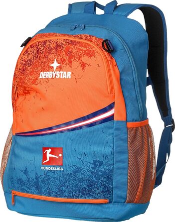 Спортивна сумка Derbystar Unisex Bundesliga V21 50 x 29.5 x 17.5см Blue Orange