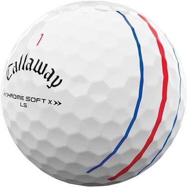 М'ячі для гольфу Callaway Chrome Soft X LS 2022